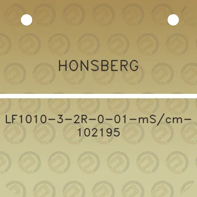 honsberg-lf1010-3-2r-0-01-mscm-102195