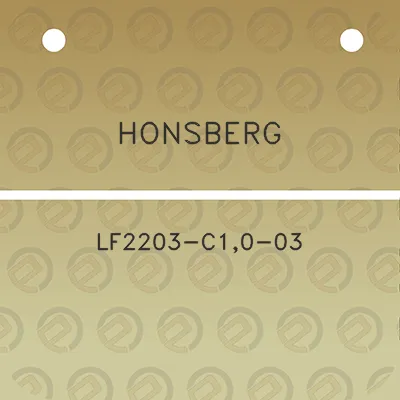 honsberg-lf2203-c10-03