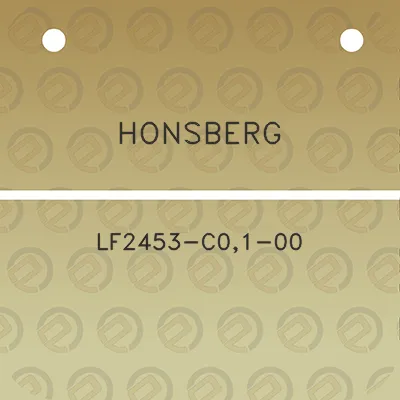 honsberg-lf2453-c01-00