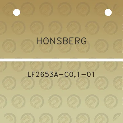 honsberg-lf2653a-c01-01