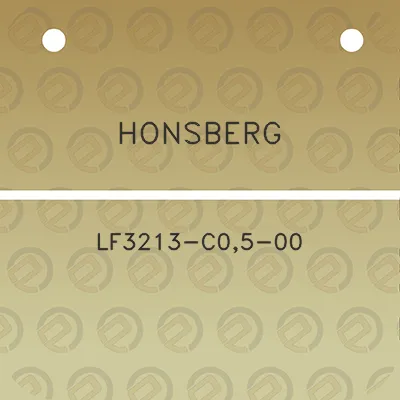 honsberg-lf3213-c05-00