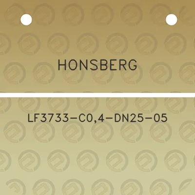 honsberg-lf3733-c04-dn25-05