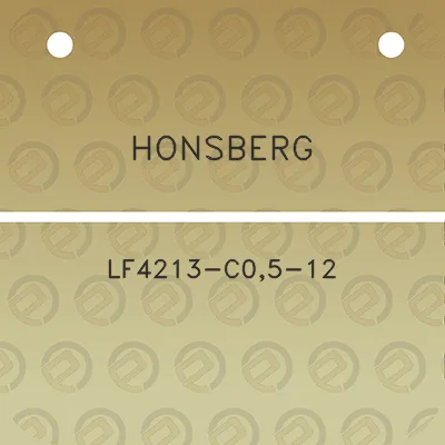 honsberg-lf4213-c05-12