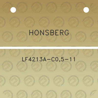 honsberg-lf4213a-c05-11