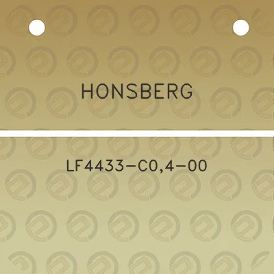 honsberg-lf4433-c04-00