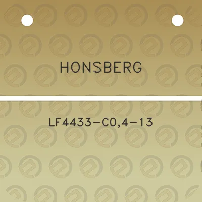 honsberg-lf4433-c04-13