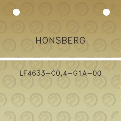 honsberg-lf4633-c04-g1a-00