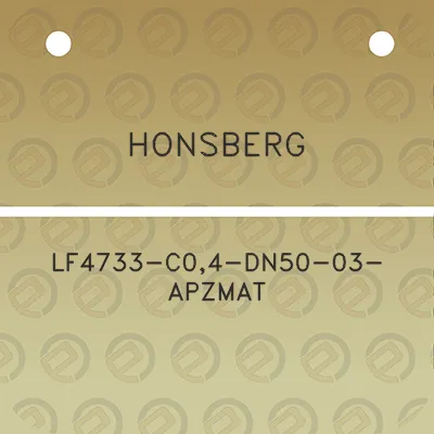 honsberg-lf4733-c04-dn50-03-apzmat