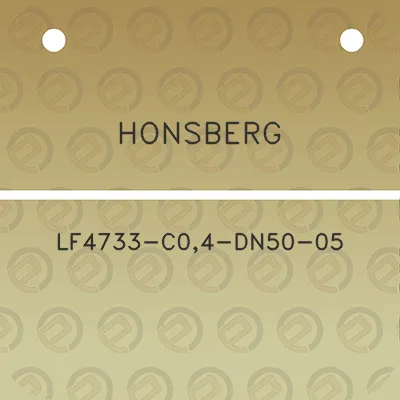 honsberg-lf4733-c04-dn50-05