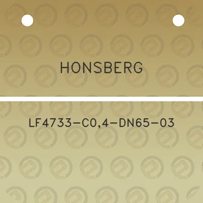 honsberg-lf4733-c04-dn65-03