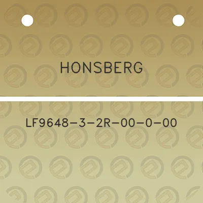 honsberg-lf9648-3-2r-00-0-00