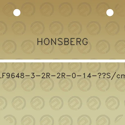 honsberg-lf9648-3-2r-2r-0-14-scm