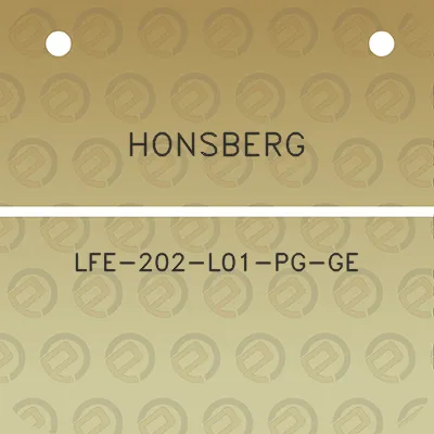 honsberg-lfe-202-l01-pg-ge