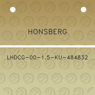 honsberg-lhdcg-00-15-ku-484832