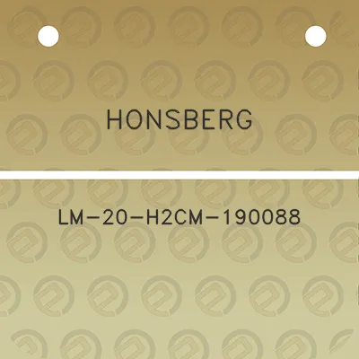 honsberg-lm-20-h2cm-190088