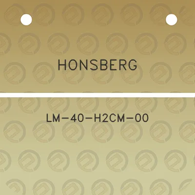 honsberg-lm-40-h2cm-00