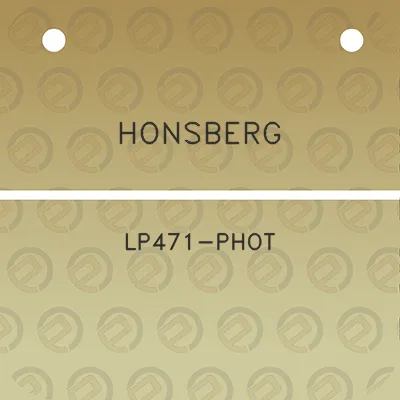 honsberg-lp471-phot