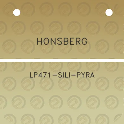 honsberg-lp471-sili-pyra