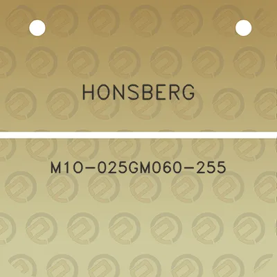 honsberg-m1o-025gm060-255