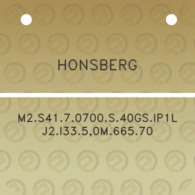 honsberg-m2s4170700s40gsip1lj2i3350m66570