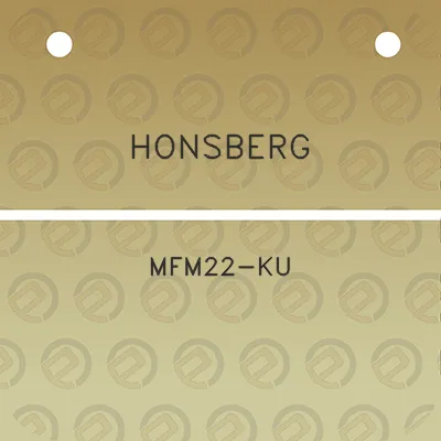 honsberg-mfm22-ku