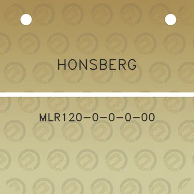 honsberg-mlr120-0-0-0-00