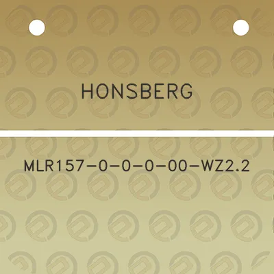 honsberg-mlr157-0-0-0-00-wz22