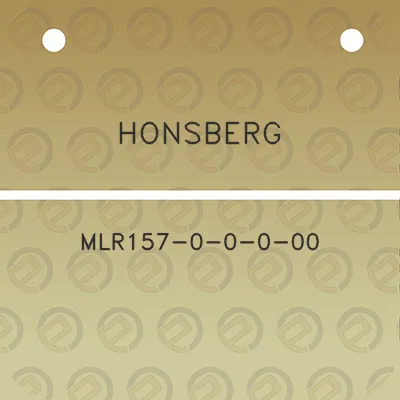 honsberg-mlr157-0-0-0-00