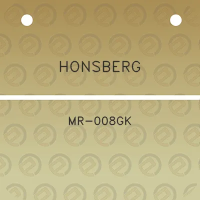 honsberg-mr-008gk