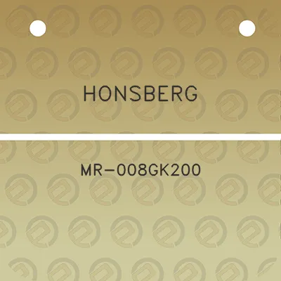 honsberg-mr-008gk200