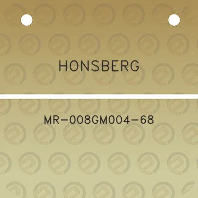 honsberg-mr-008gm004-68