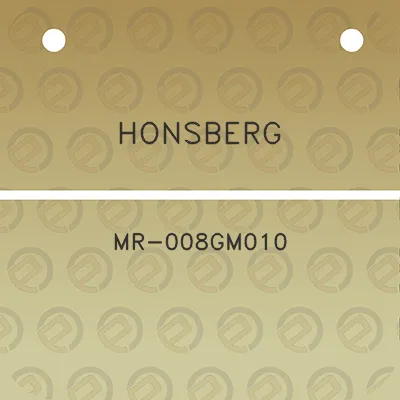 honsberg-mr-008gm010