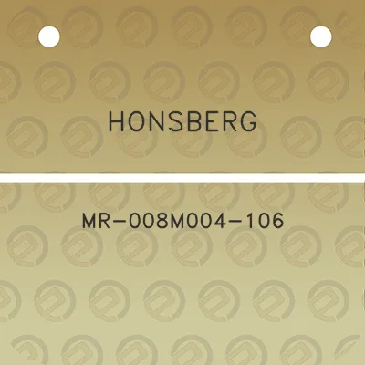 honsberg-mr-008m004-106