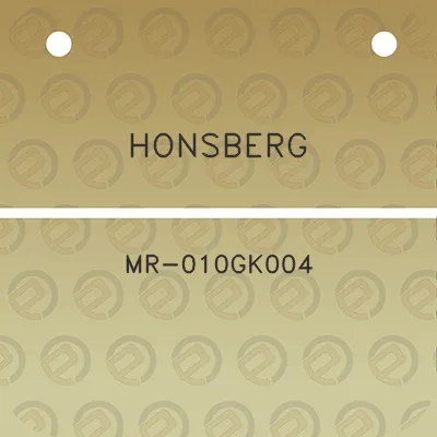 honsberg-mr-010gk004