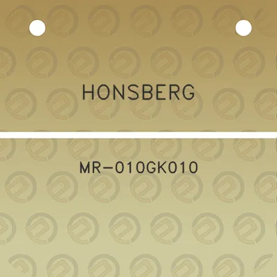 honsberg-mr-010gk010