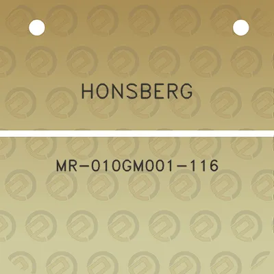 honsberg-mr-010gm001-116