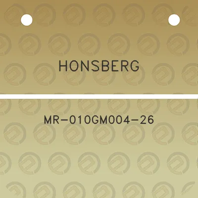 honsberg-mr-010gm004-26