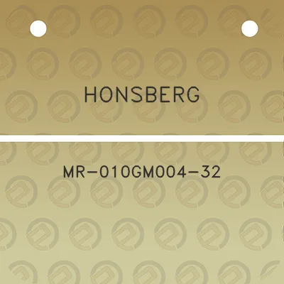 honsberg-mr-010gm004-32