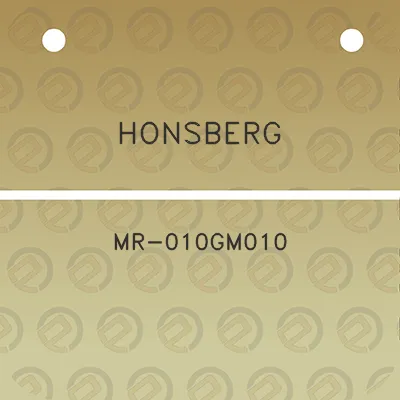 honsberg-mr-010gm010