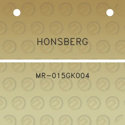 honsberg-mr-015gk004