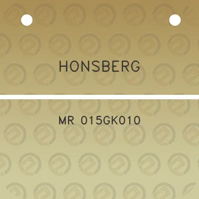 honsberg-mr-015gk010