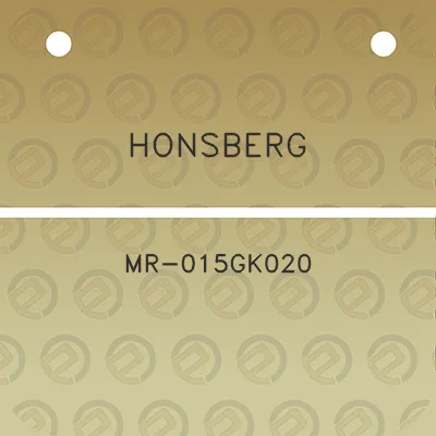 honsberg-mr-015gk020