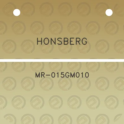 honsberg-mr-015gm010