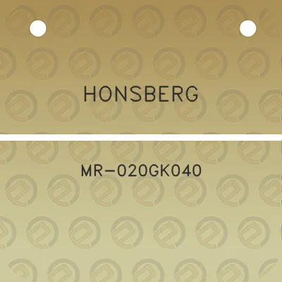 honsberg-mr-020gk040