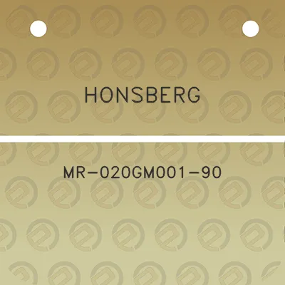 honsberg-mr-020gm001-90