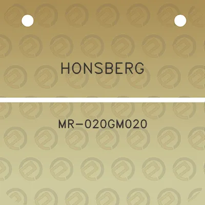 honsberg-mr-020gm020