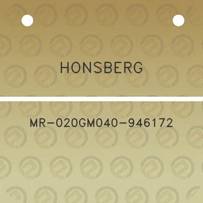 honsberg-mr-020gm040-946172