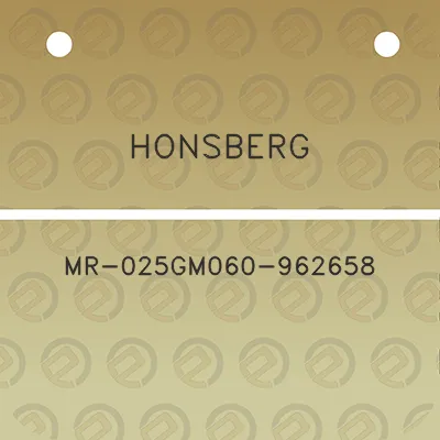 honsberg-mr-025gm060-962658