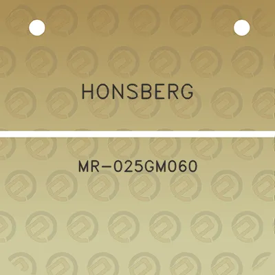 honsberg-mr-025gm060