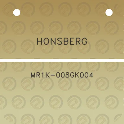 honsberg-mr1k-008gk004